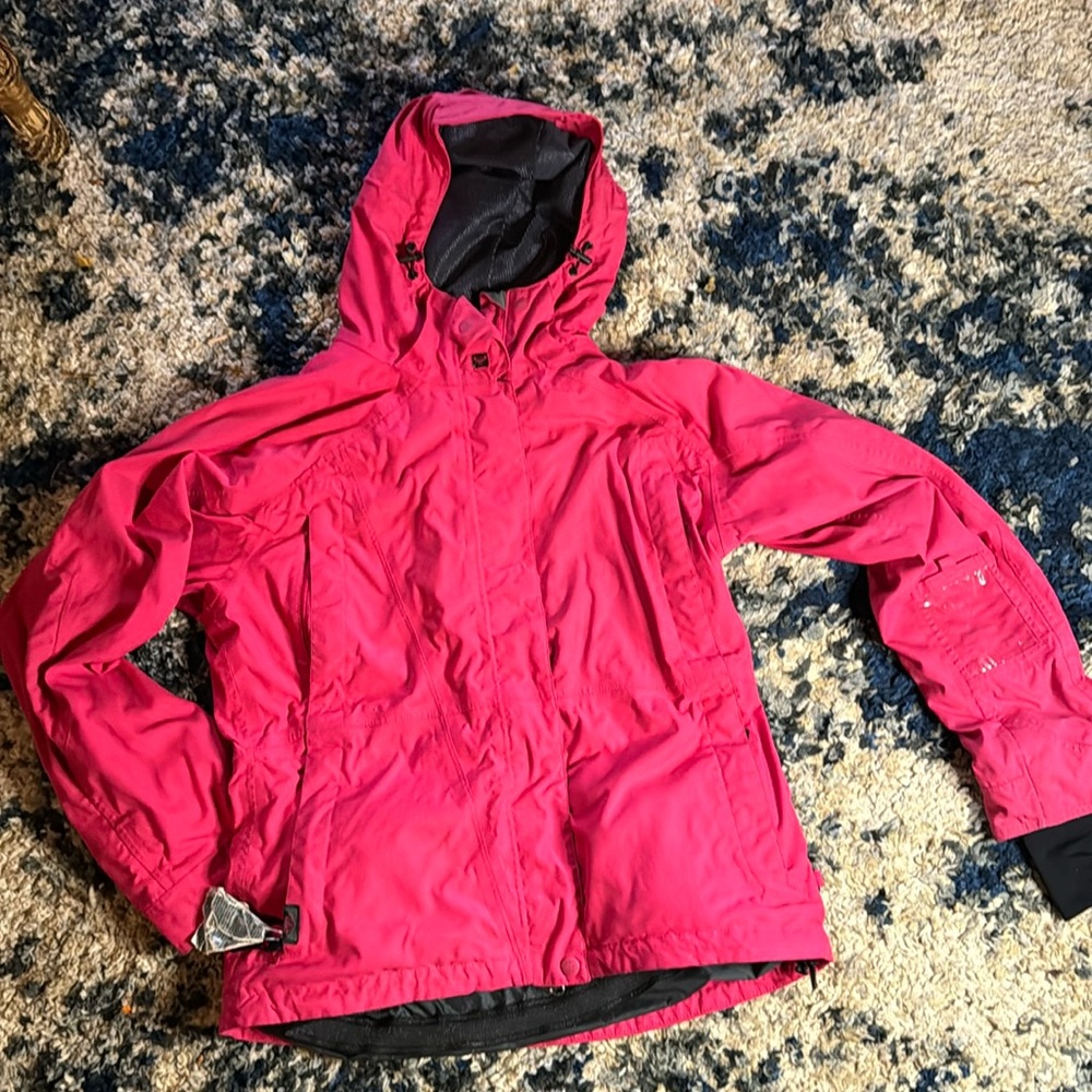 Roxy ski snowboard jacket size medium pink